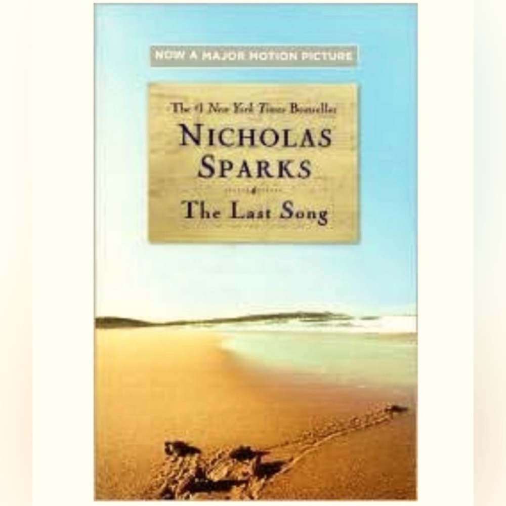 Nicholas Sparks THE LAST SONG Paperback 1st Edition Book
